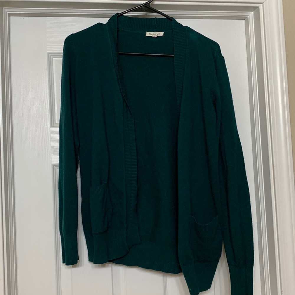 Dark Green Large Cardigan